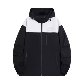 Куртка унисекс для активного отдыха BOBBY ABLEY, Черный (с утолщенной фланелевой подкладкой)