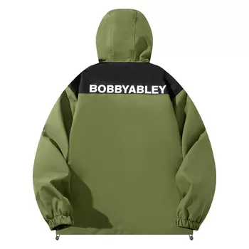 Куртка унисекс для активного отдыха BOBBY ABLEY, Армейский зеленый (длинные рукава)