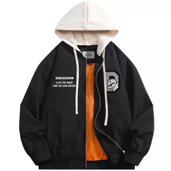 Куртка унисекс Doraemon, Черный