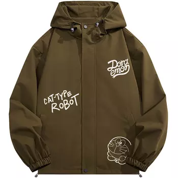 Куртка унисекс Doraemon, Черный (хлопковая версия)