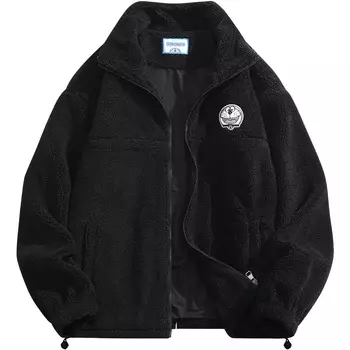 Куртка унисекс Doraemon, Черный (Вышивка)