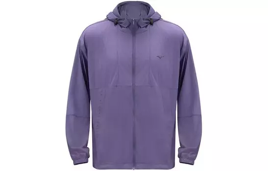 Куртка унисекс дымчато-фиолетовый Mizuno