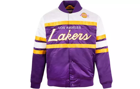 Куртка унисекс фиолетовый Mitchell Ness