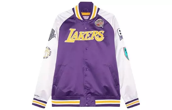 Куртка унисекс фиолетовый Mitchell Ness