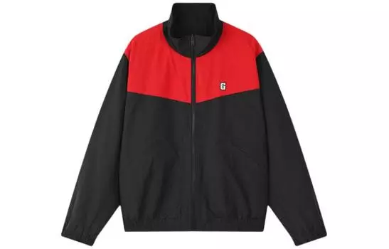 Куртка унисекс GAP, цвет Black and red contrast