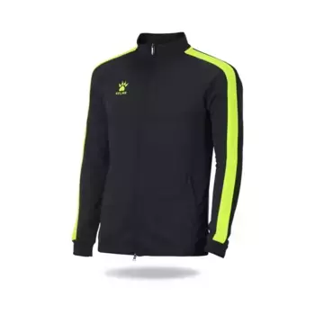 Куртка унисекс Global Kelme, черный/флуоресцентный желтый