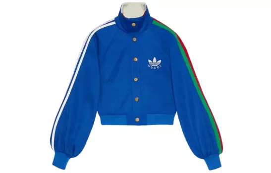 Куртка унисекс Gucci X Adidas, синий
