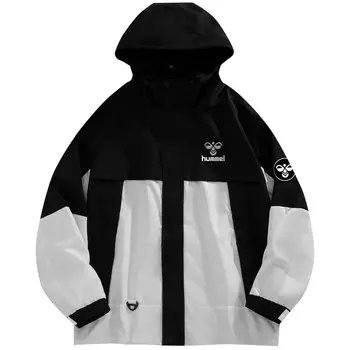 Куртка унисекс Hummel, цвет Black+White