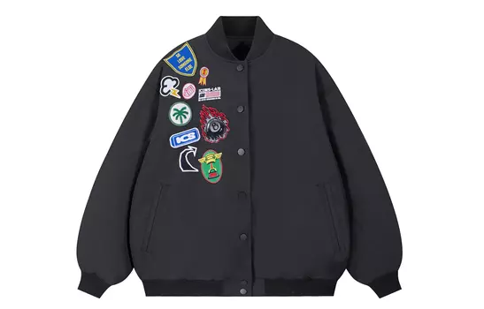 Куртка унисекс ICONS Lab, Черный