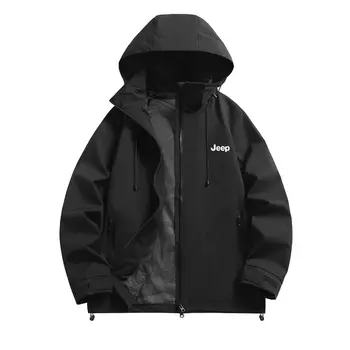 Куртка унисекс из коллекции Leisure Jeep, черный