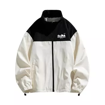 Куртка унисекс Jeep, белый/черный