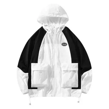 Куртка унисекс Jeep, белый/черный