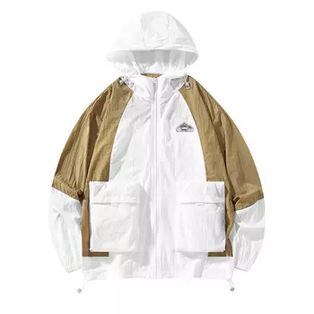 Куртка унисекс Jeep, белый/черный