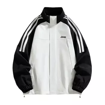 Куртка унисекс Jeep, черный/белый