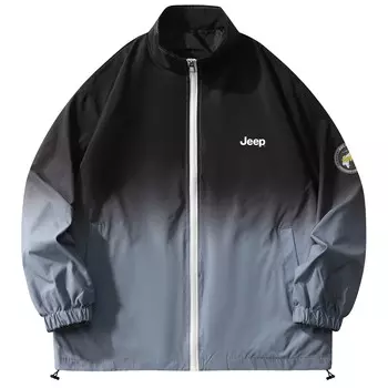Куртка унисекс Jeep, черный/синий