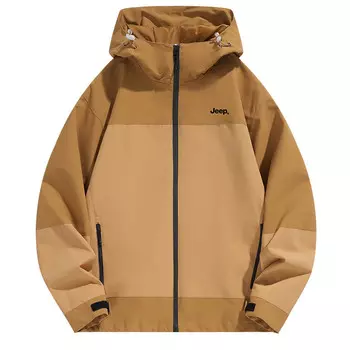 Куртка унисекс Jeep, черный/зеленый