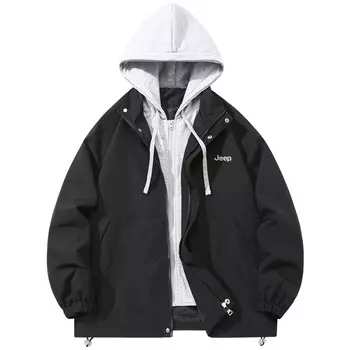 Куртка унисекс Jeep, цвет Black Gray