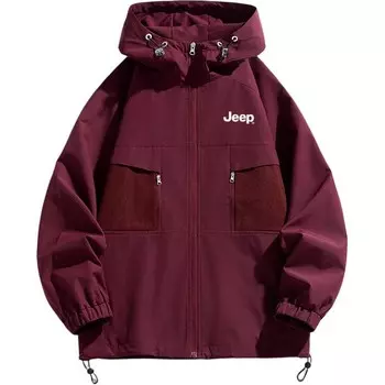 Куртка унисекс Jeep, цвет Burgundy