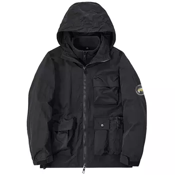Куртка унисекс Jeep, цвет Cool Night Black [Overalls Jacket + Polar Jacket]