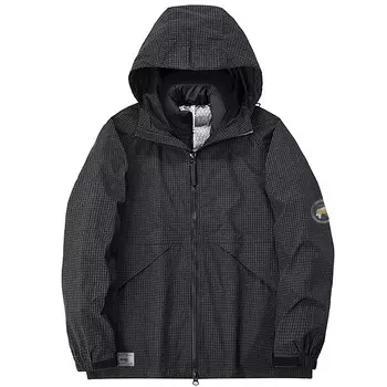 Куртка унисекс Jeep, цвет Cool Night Black [Overalls + Down Liner]