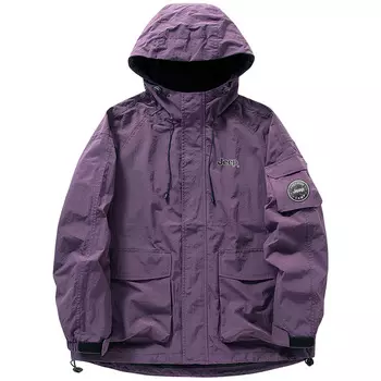 Куртка унисекс Jeep, цвет Dark Reddish Purple