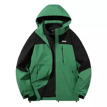 Куртка унисекс Jeep, цвет Forest Green 3-in-1 (Polar Fleece Inner Jacket)