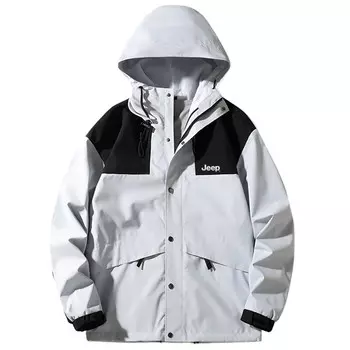 Куртка унисекс Jeep, цвет Ivory White (3-in-1)
