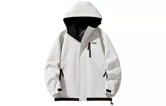 Куртка унисекс Jeep, цвет Ivory White