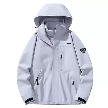 Куртка унисекс Jeep, цвет Ivory White