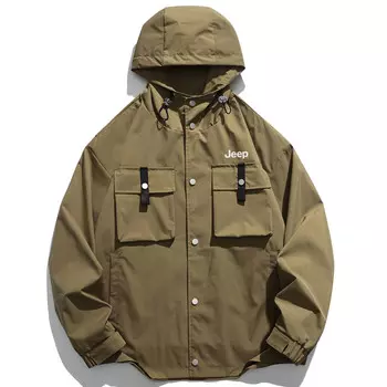 Куртка унисекс Jeep, цвет Light Coffee