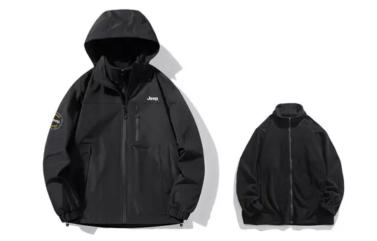 Куртка унисекс Jeep, цвет Pure Black (3-In-1)