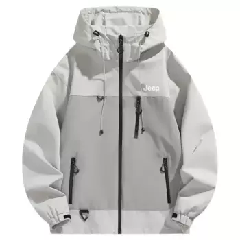 Куртка унисекс Jeep, цвет Silvery Grey/Grass Grey