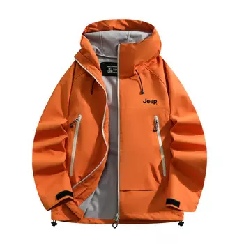 Куртка унисекс Jeep, цвет Sunshine Orange (3-in-1 Style)