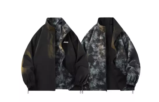 Куртка унисекс Jeep, цвет Tie-dye Black