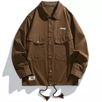 Куртка унисекс Jeep, коричневый