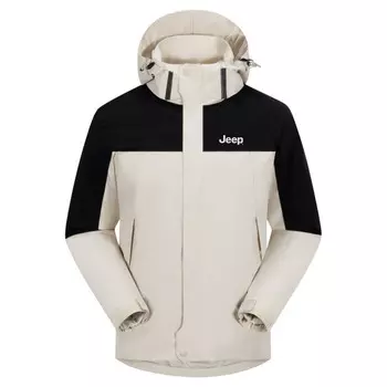 Куртка унисекс Jeep, красный/черный