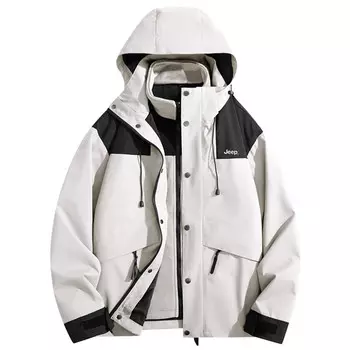 Куртка унисекс Jeep, оливково-зеленый