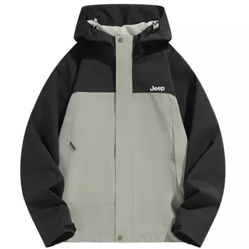Куртка унисекс Jeep, Papaya Brown/Earth Yellow