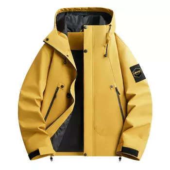 Куртка унисекс Jeep Spirit, цвет Coconut Shell Color (Single Layer)