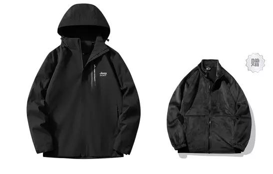 Куртка унисекс Jeep Spirit, цвет Phantom Black