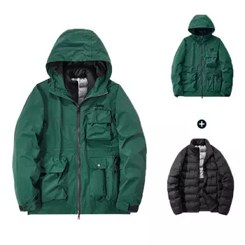 Куртка унисекс Jeep Spirit, цвет Prada Green