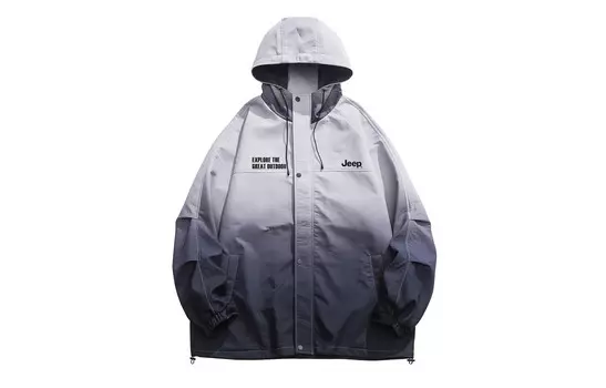 Куртка унисекс Jeep, светло-серый