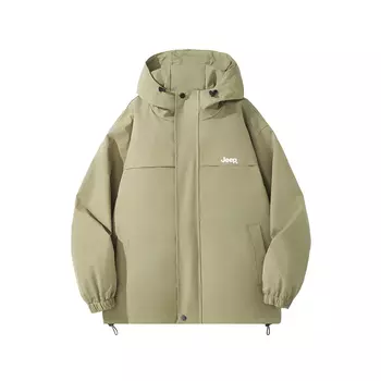 Куртка унисекс Jeep, Светлый армейский зеленый