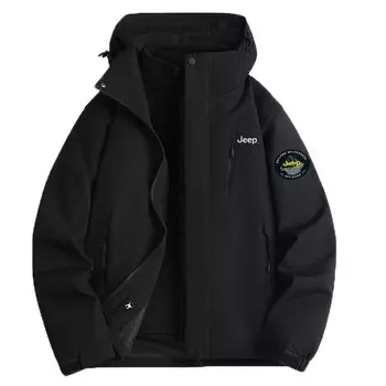 Куртка унисекс Jeep, Tech Black Fleece 3-In-1