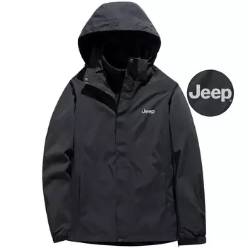 Куртка унисекс Jeep, темно-серый