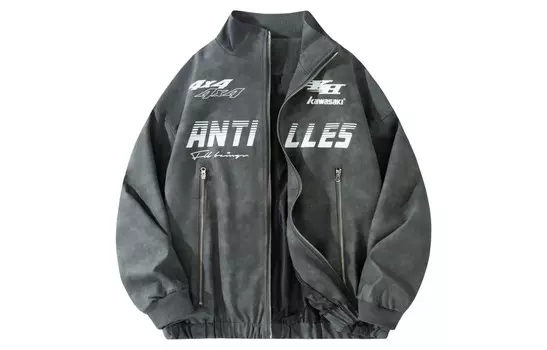 Куртка унисекс Kawasaki, серый