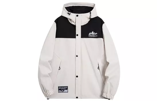 Куртка унисекс Kingsgspc, Флис и утолщение абрикосового цвета