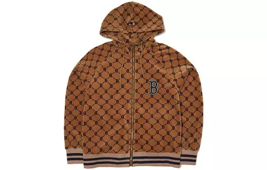 Куртка унисекс коричневый Mlb