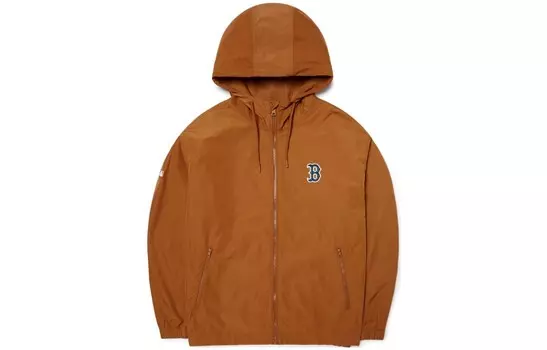 Куртка унисекс коричневый Mlb