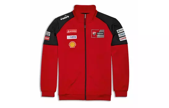 Куртка унисекс красный Ducati